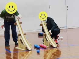 ボッチャ用段ボールランプ-4