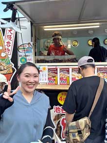 入間市イベントにダンボールテーブル-6