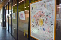 展示アート作品1