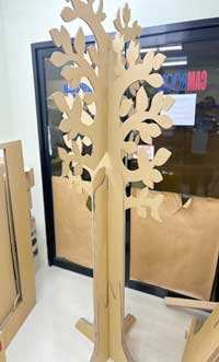 「紙」を使用した大阪万博用展示ディスプレイ-2