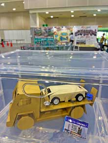 当社のミニ四駆も展示！