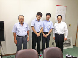 韓国漢陽大学からのインターンシップ生