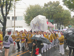 入間万燈祭りの様子
