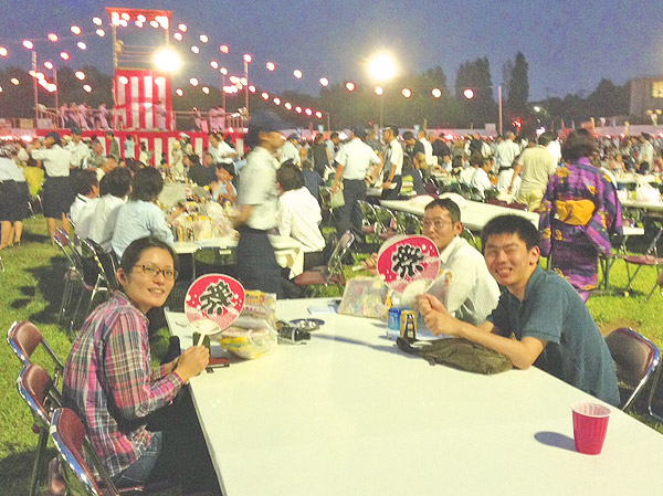 カネパッケージ 株式会社 15年 入間基地納涼祭に参加