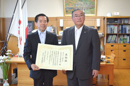 埼玉県国際交流協会　小島理事長との記念写真