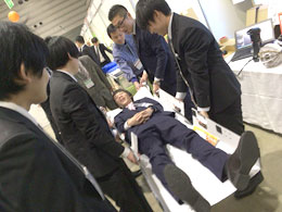 ＲＳＢを体験している学生の皆さん 2日目