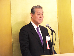 日刊工業新聞社取締役社長　井水氏ご挨拶